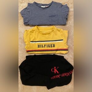 Toddler 3T Long Sleeve Shirt Bundle (Zara, Tommy Hilfiger & Calvin Klein) X3